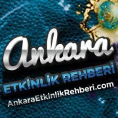 Ankara Etkinlik Rehberi - Yemek |  Mekan | Konser | Restoran | Kahvaltı  | Tatil | Etkinlik | Tiyatro | Söyleşi
https://t.co/yn9815ppJV