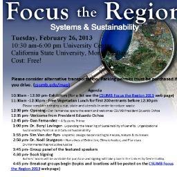 Hear from a variety of speakers addressing sustainability in our changing world through a systems concept! 
Join our event on Facebook! (Link tweeted)