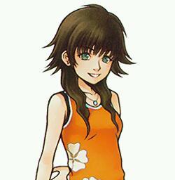 Im Olette, I love school, and love my yellow gem that my friend Hayner won for me and my other friends