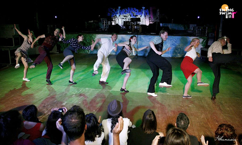 The International Summer Dance Camp in Greece! Lindy Hop Swing Dancing, Authentic Jazz, Tap, Charleston, Blues. 
Organized by @LindyHopGreece