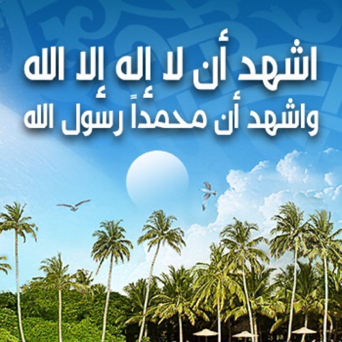 I bear witness that there is no god but Allah and I bear witness that Muhammad is the Messenger of Allah