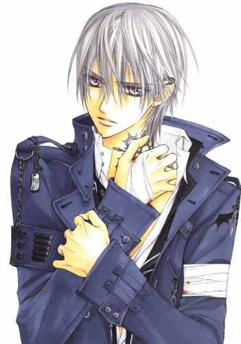 Hey... I'm Zero Kiryu. A member of the disciplinary committee at Cross Academy. Don't get on my nerves or bother me. That's a warning. #VampireKnight