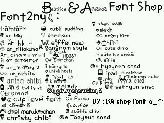 Follow BA shop dpet 2 font ^^
