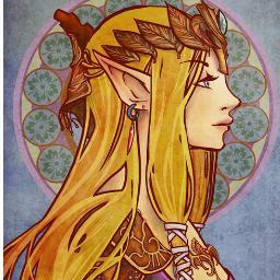 i'm zelda. nice to meet you. i'm shy but nice when we become friends. #ZeldaRP