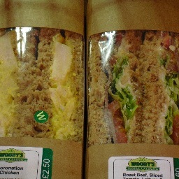 Superb Sandwiches on freshly baked Bread. Hot and Cold Outside catering our speciality - weddings, christenings, parties, balls etc. Wholesaling available!