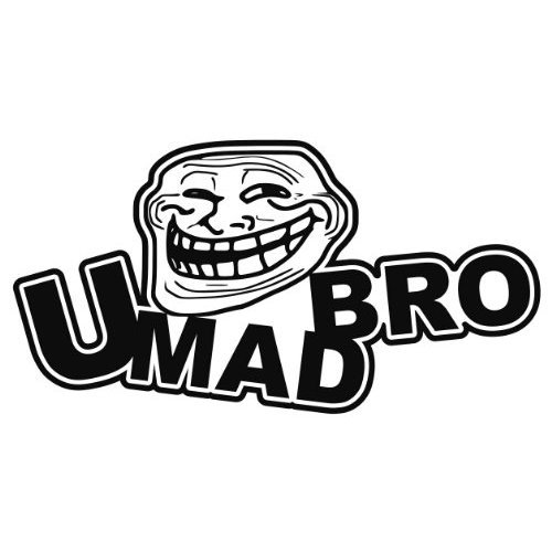 A normal person who is mad