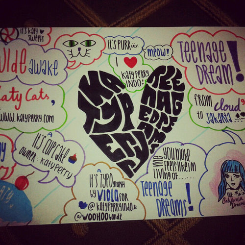 Fanbase of katyperry and taylorswift. I wish I could riding a white horse with a prince and it's just a teenage dreams ♥