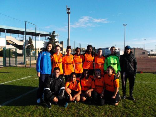 football feminin U18 championne de provence saison 2011-2012.