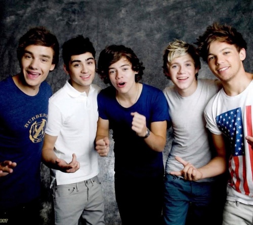 I fangirl over 5 boys 3 I support 5 boys 3 I'm gonna marry five boys. I'm a Directioner. & I'm staying. 3