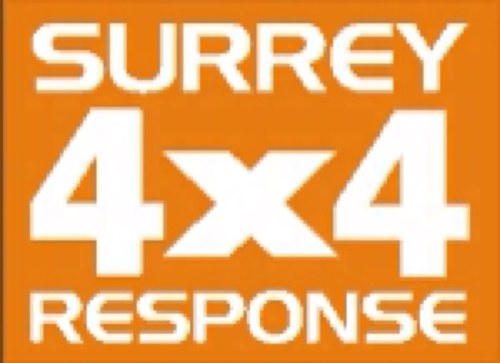 Surrey 4x4 Response is an registered charity formed of trained and vetted 4x4 owners who volunteer their time and use of their vehicles in adverse weather