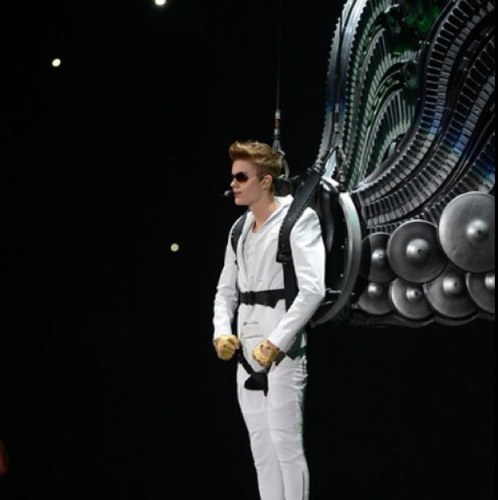 Your world revolves around the sun, my world revolves around that Justin Bieber kid. Swaggy. |justin follows| ❤