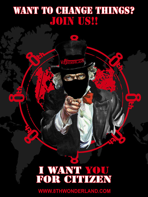 8thWonderland's profile picture. WANT TO CHANGE THINGS? JOIN US!  8th Wonderland is the first virtual country. The only true democracy.