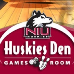 We are the NIU Huskies Den! Come down to the basement of HSC and have some fun bowling, playing pool, and playing video games!