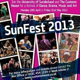 SunFest is a take over of the customs house south shields where student from the university of sunderland faculty of arts design and media showcase their work.