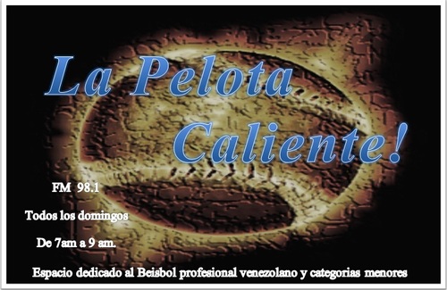 PelotaFM98's profile picture. Cojedeña 98.1 FM I Espacio dedicado al beisbol profesional venezolano y a las ligas menores. 
Escuchanos todos los domingos de 7 a 9 am!
http://t.co/qgl7B5g1