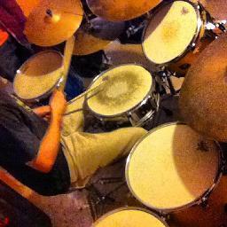 I play the drums.  Hartt School of Music. Jazz Studies/Percussion Major. I enjoy life.