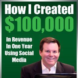 How I Created $100,000 In Revenue In One Year Using Social Media is an ebook that reveals tips to make money with Twitter & Facebook. I'm also for hire!