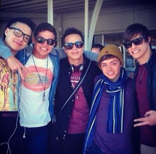 The Collective: Jayden Sierra, Will Singe, Julian De Vizio, Trent Bell, Zach Russell love you boys 2/5 Xx