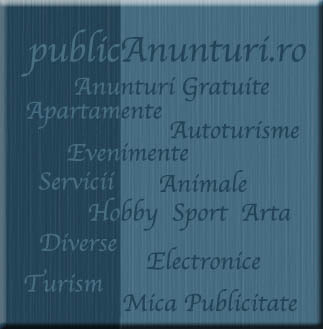 Portal de anunturi gratuite, anunturi online in toate judetele din Romania. Vanzari, cumparari, inchirieri si schimburi totul pe internet.