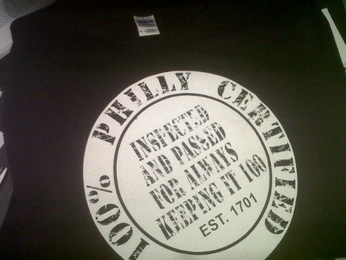 Entreprenuer! I print T-shirts. Will ship anywhere in the country. Of Course I'm A QUE! #3 EPI SPR99