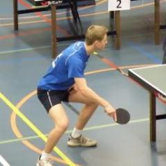 Table tennis player
