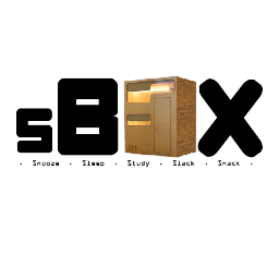 SleepStudyBox's profile picture. SBOX provides students a secluded, personal space to sleep,study or simply a peaceful environment for a break. Follow now to bring this service to your school!
