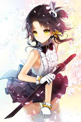 Sis of Kasumi and Sairen Zanpakuto's name is Besuheddo Make me mad, death follows #ShriekerArrancar #Taken #BackIn @UraharaGilga 's fraccion