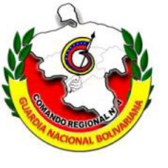 COMANDO REGIONAL NRO 4  GUARDIA NACIONAL BOLIVARIANA  CENTINELAS PERMANENTES DE NUESTRA PATRIA REVOLUCIONARIA SOCIALISTA CHAVISTA Y ANTI IMPERIALISTA