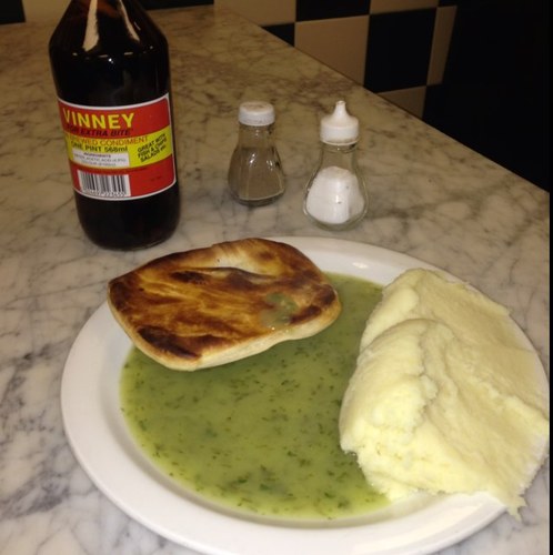 Traditional pie and mash established over 30 years, served daily Monday to Saturday 10am to 5pm, made on premisis.