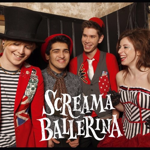 Official @screamaa Street Team Brighton · http://www.screamaballerina.comCharlie O'Connor - Lead Vocals Richie Jay - Guitar Fardin Esi - Bass Ben Miller - Drums