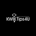 KWIK Tips 4 U (@kwiktips4u) Twitter profile photo KWIK Tips 4 U (@kwiktips4u) Twitter profile photo