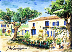 6 beautiful fully equipped self-catering Gîtes (guest houses) and our gardens are landscaped to include a 12 x 6m swimming pool in Provence, France