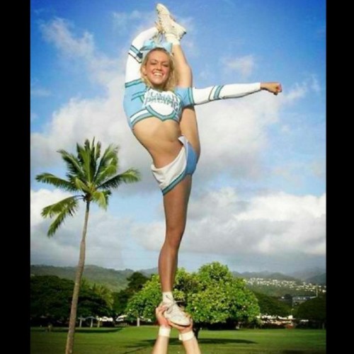 Tumbling of a gymnast
Legs of a soccer player,Jumps of a basketball player, Flexibility of a dancer, Endurance of a runner
Cheerleading.
#CheerProbs