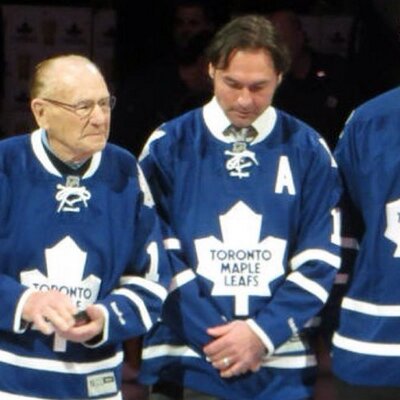 Toronto Maple Leafs on X: The #Leafs jerseys are all set for tonight's  game with their Pat Quinn memorial patches. #TMLtalk   / X