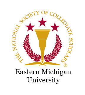 Eastern Michigan University's chapter of the National Society of Collegiate Scholars. Honor, Inspire, Engage
