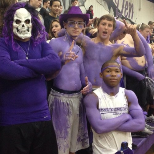 The Loudest, Craziest, Purplest fans in Orange County 
#TCGotDatJuice