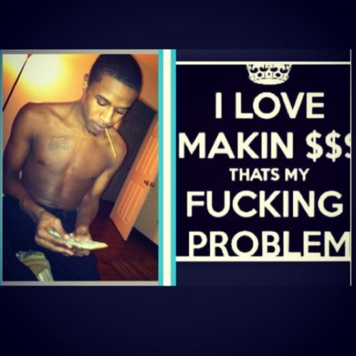 Broke Niggas neva see me, cause im were the money at!!
