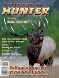 Hunting Magazine catering to the avid hunter.