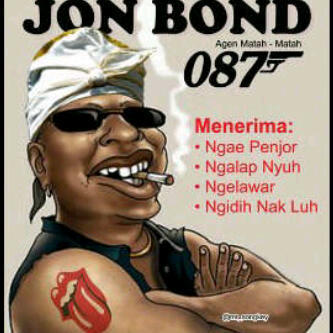 Sing dadi nyebeng, pang sing enggal tua, bobo' selidan sg dadi megadang