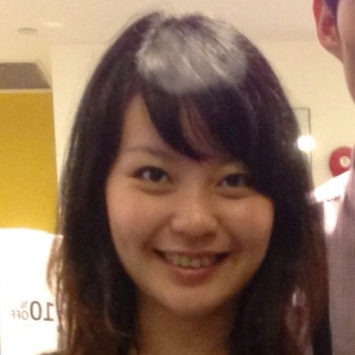 a happy girl who has received countless blessings while surrounded by great people
