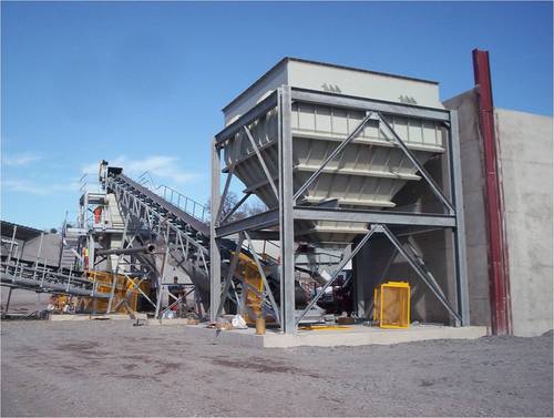 Steelwork conveyors hoppers silos
Designed built & installed