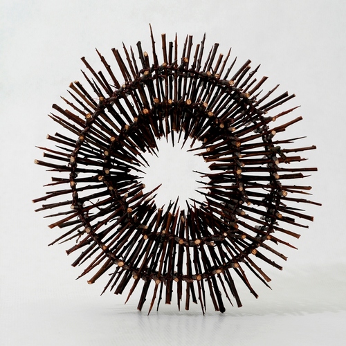 Walking, collecting and making art with foraged, natural materials.