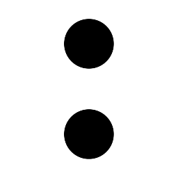Dos puntos para introducir lo que pienso sobre lo que creo que debo o puedo cambiar.