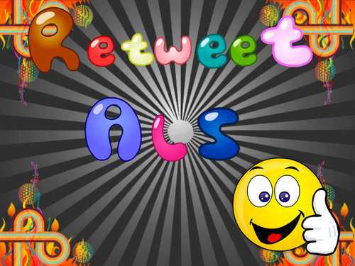 Retweet als..... stuur jou retweet als naar tho-bra@hotmail.com en misschien komt hij wel hier in mijn tweets!
