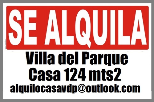 Casa en Villa del Parque, Caba en Alquiler - 124 metros cuadrados, excelente ubicación.
alquilocasavdp@outlook.com