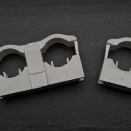 COLLCLIP® : COLLIERS DE FIXATION MULTIDIAMETRES pour TUYAUX et GAINES de 12 à 22 mm de diamètre.