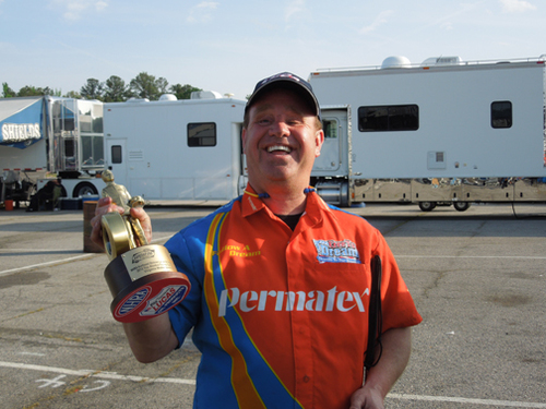 I am the worlds only totally blind crew chief & a motivational speaker, inspiring others to accomplish their goals.