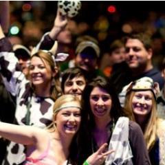 PhunkySliz's profile picture. I wear a cow costume at Phish shows. MOO