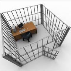 At least they feed you in prison.