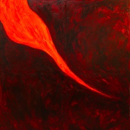 I see the world not through my eyes, but through the emotions of others. Then I put it on a canvas. With lots of color.